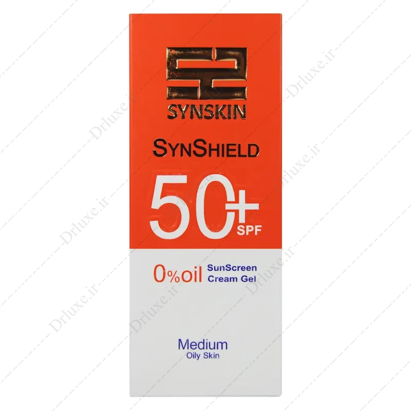 خرید کرم ژل ضد آفتاب SPF 50 پوست چرب Medium ساین اسکین 50 میلی لیتر - دکتر لوکس